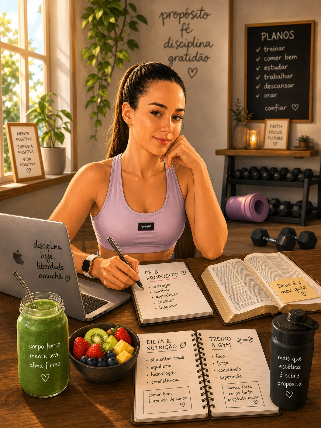Natacha — fé, treino e propósito